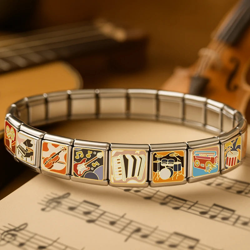 Charm Italiano Plano - Colección Pasión Musical (Guitarra, Piano y Retro)