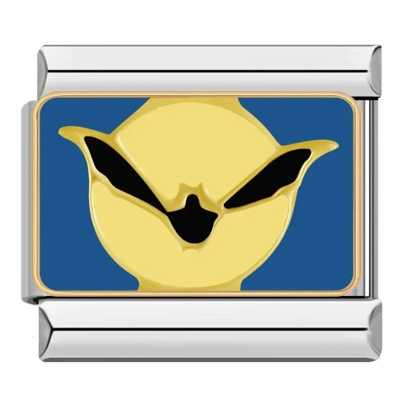 Charm Italiano Plano - Colección Halloween (Calabaza, Fantasma, Bruja)