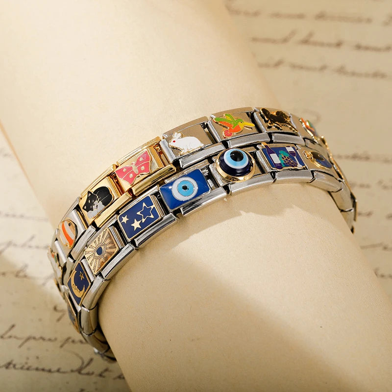 Charm Italiano Plano - Colección Reino Animal (Mascotas, Fauna y Unicornios)