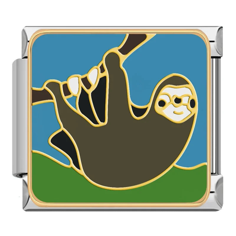 Charm Italiano Plano - Colección Viajes Exóticos (Fauna Global y Culturas)