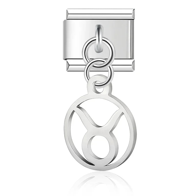 Charm Italiano Colgante - Signos del Zodiaco (Horóscopo)
