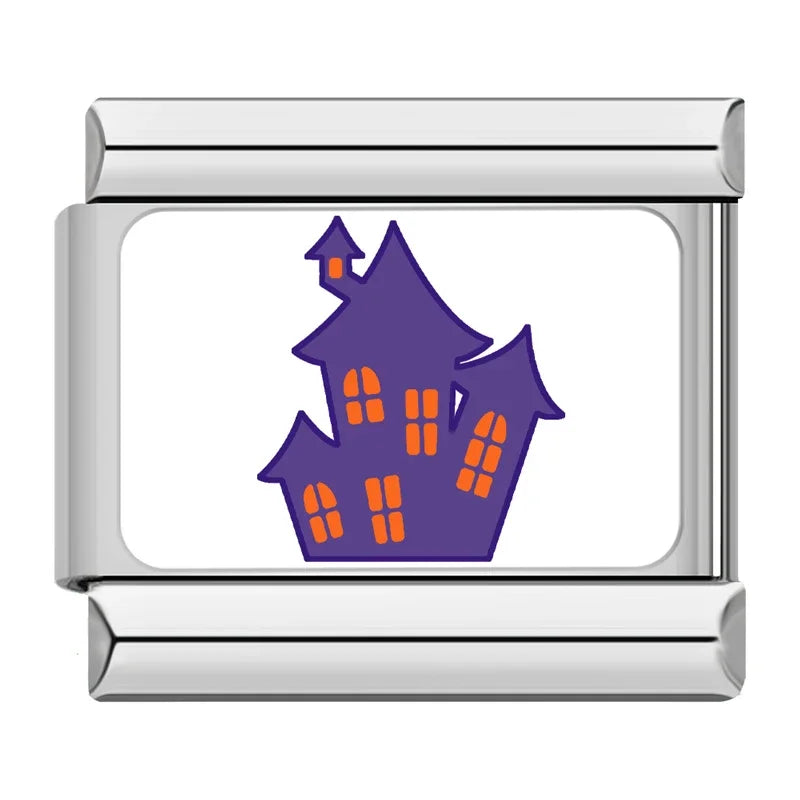 Charm Italiano Plano - Colección Halloween Pastel (Cute Spooky)