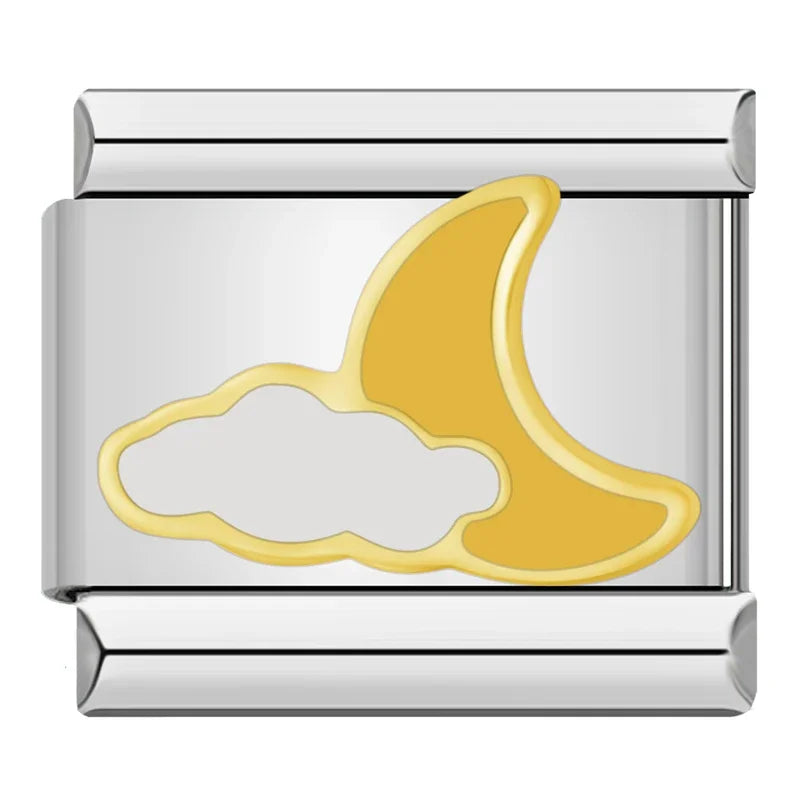 Charm Italiano Plano - Colección Magia Celestial y Holidays (Gato, Fantasma, Navidad)