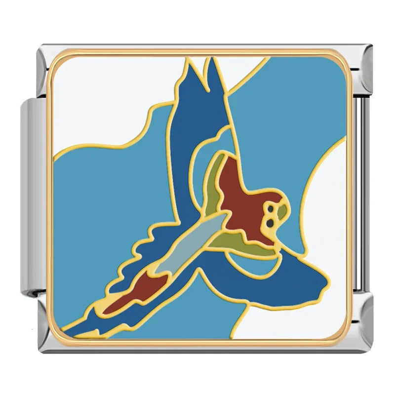 Charm Italiano Plano - Colección Viajes Exóticos (Fauna Global y Culturas)