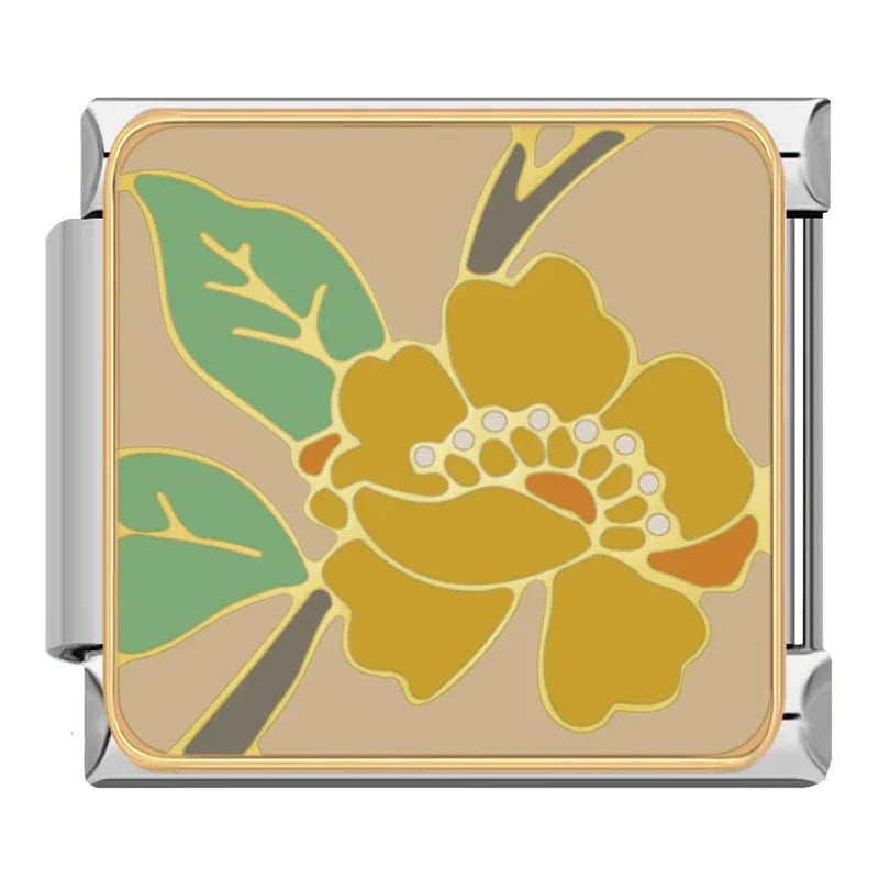 Charm Italiano Plano - Colección Jardín Botánico (Ilustración Floral)