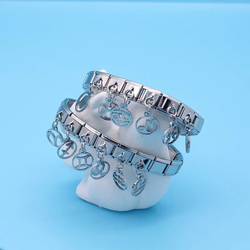 Charm Italiano Colgante - Signos del Zodiaco (Horóscopo)