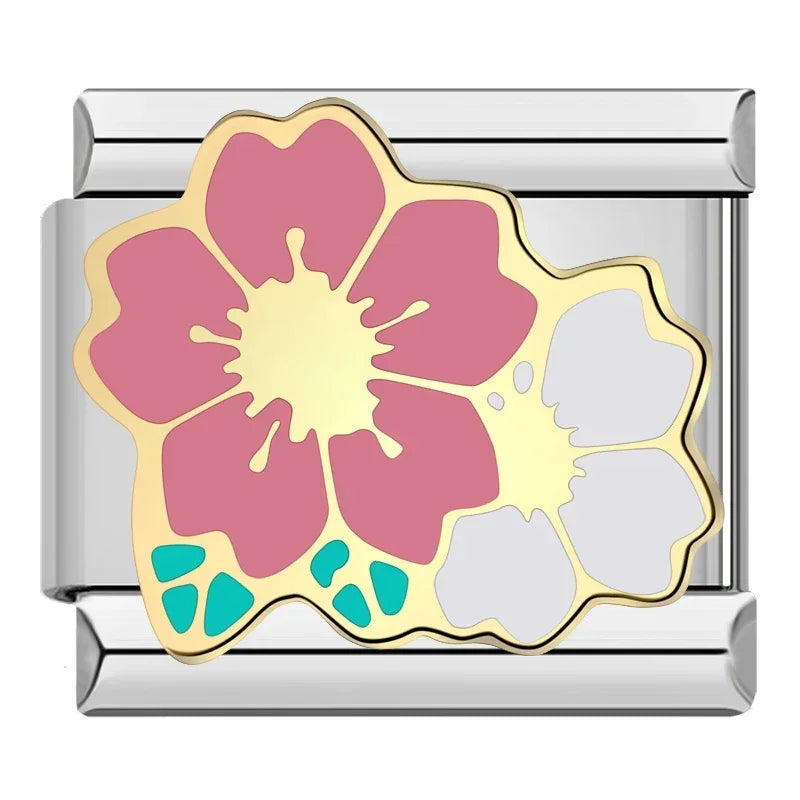 Charm Italiano Plano - Colección Flores del Mundo (El Jardín Definitivo)