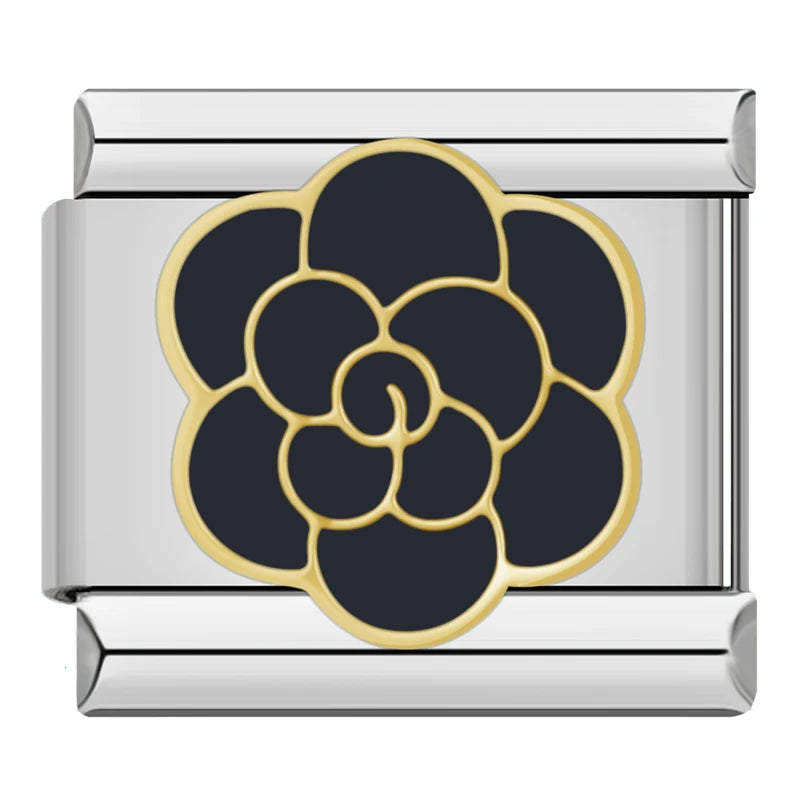 Charm Italiano Plano - Colección Jardín Botánico (Girasoles, Margaritas y Flores)