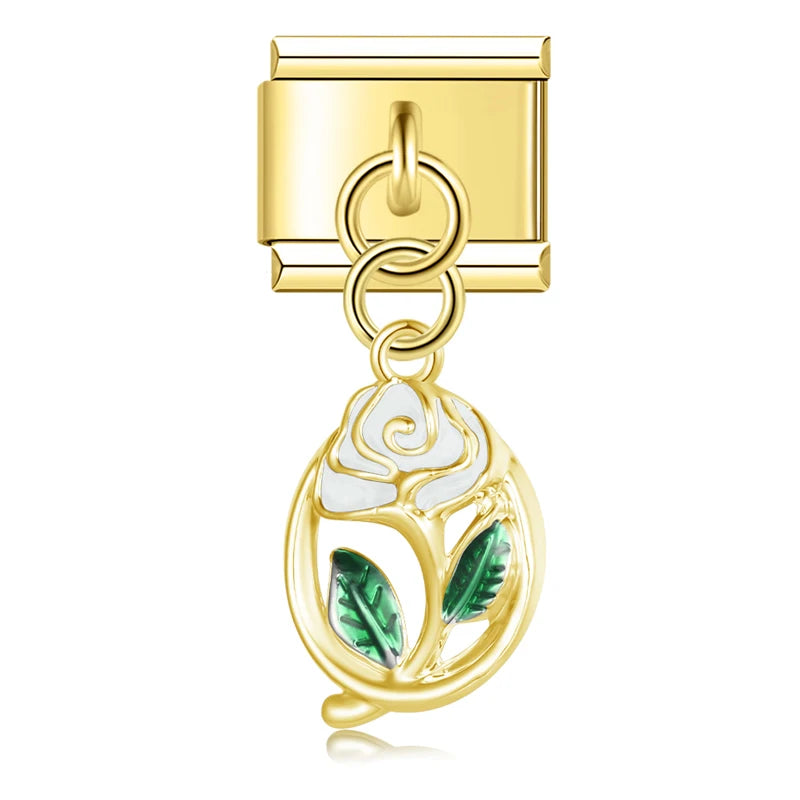 Charm Italiano Colgante - Colección Mix (Navidad, Mascotas y Dulces)