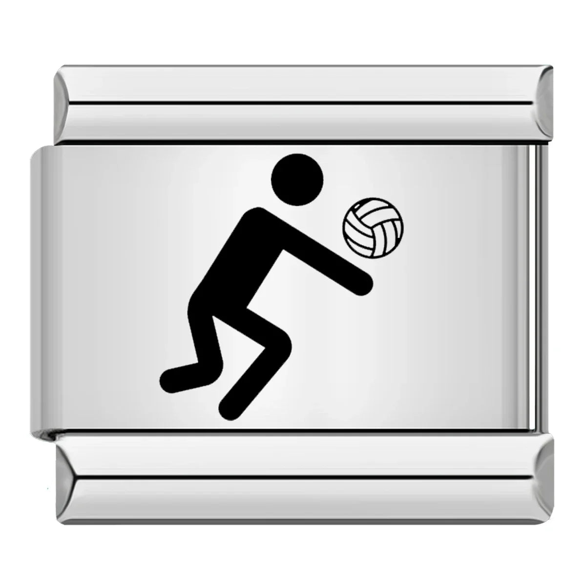 Charm Italiano Plano - Colección Deporte y Fitness (Running, Fútbol, Natación)