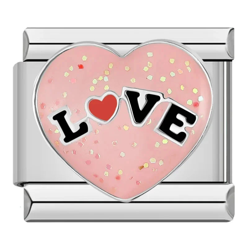 Charm Italiano Plano - Colección Buena Vibra y Naturaleza (Yoga, Paz, Motivación)