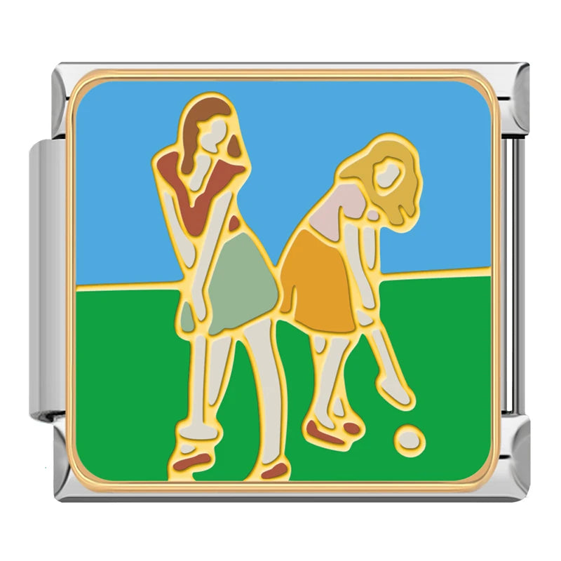 Charm Italiano Plano - Colección Amistad (Momentos con tus Mejores Amigas)