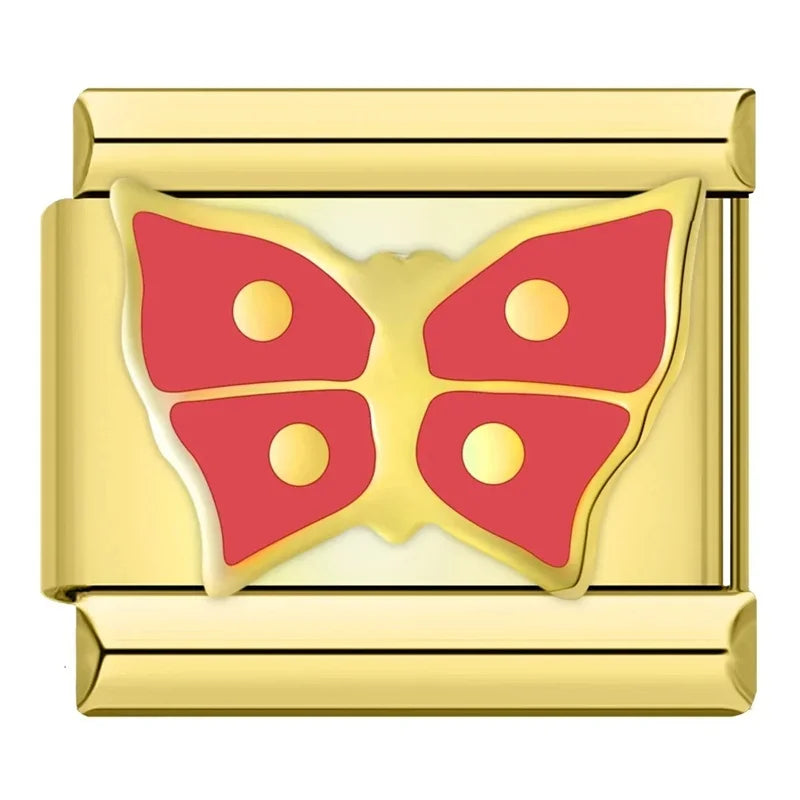 Charm Italiano Plano - Colección Reino Animal (Mascotas, Salvajes y Fantasía)