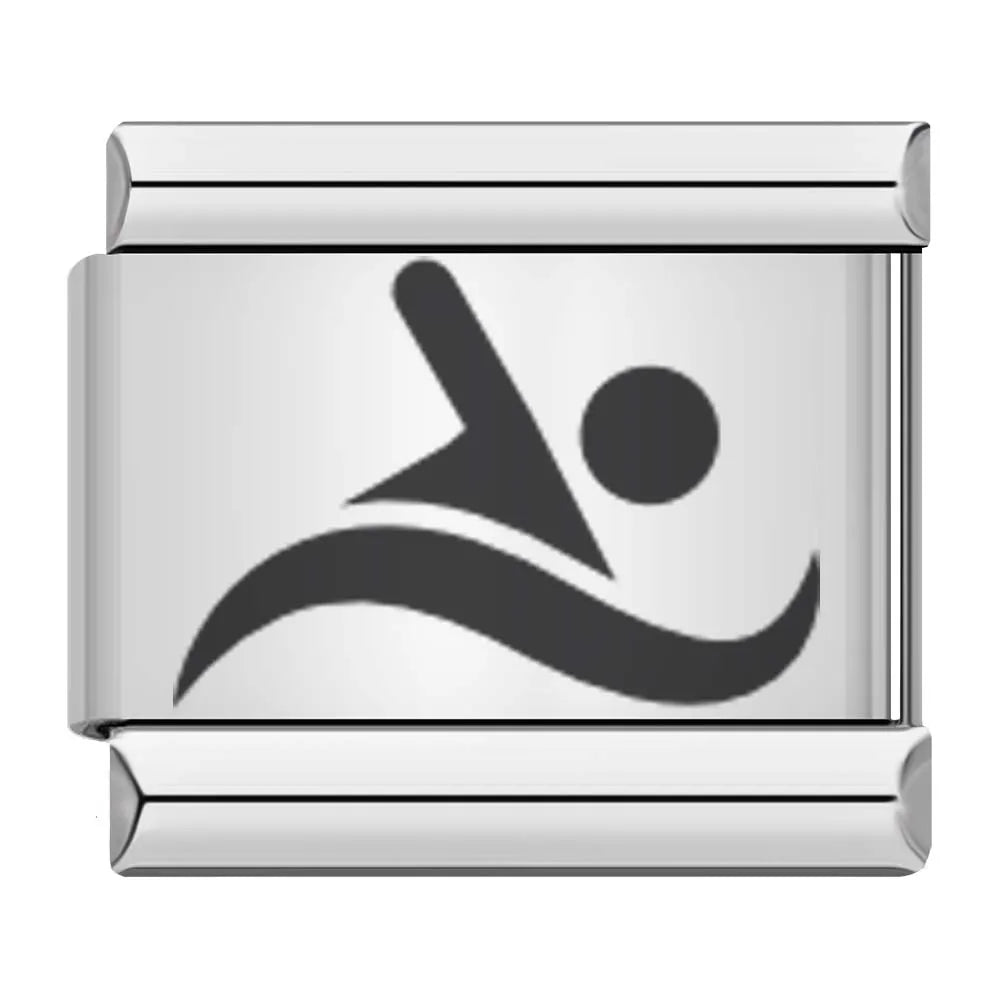 Charm Italiano Plano - Colección Deporte y Competición (Trofeos y Siluetas)