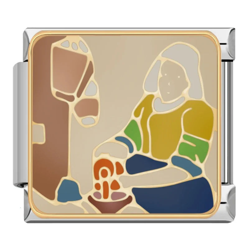 Charm Italiano Plano - Colección Mitología Griega (Dioses del Olimpo)