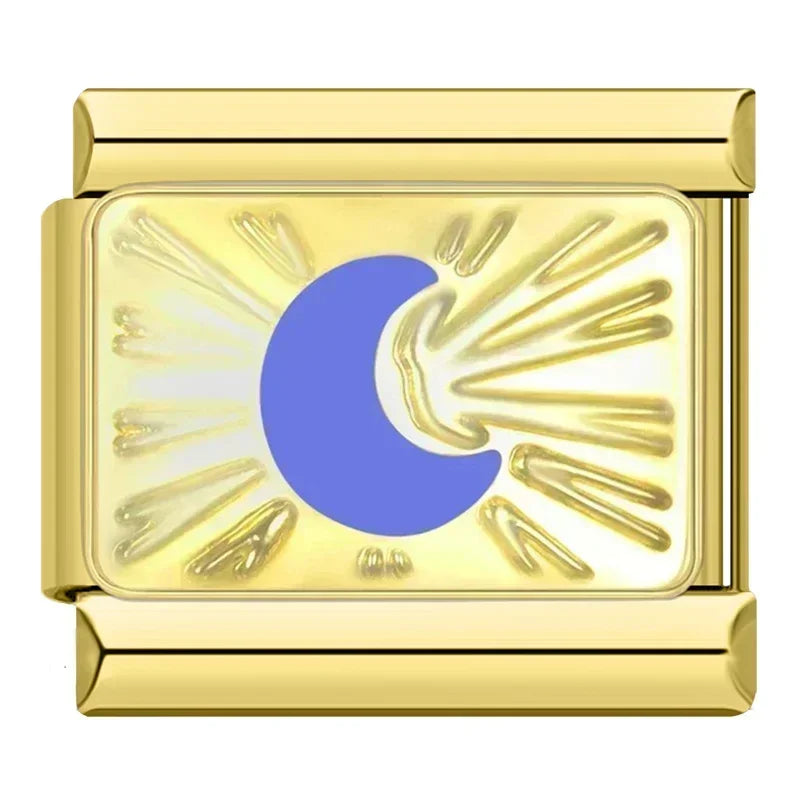 Charm Italiano Plano - Colección Gestos y Símbolos (Manos, Promesas y Suerte)