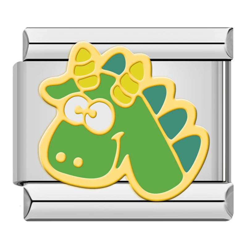 Charm Italiano Plano - Colección Valores y Símbolos (Familia, Fe, Amor)