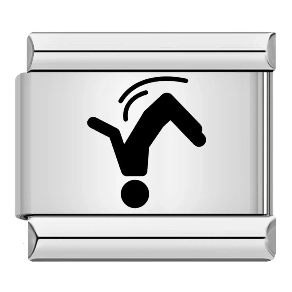 Charm Italiano Plano - Colección Deporte y Fitness (Running, Fútbol, Natación)