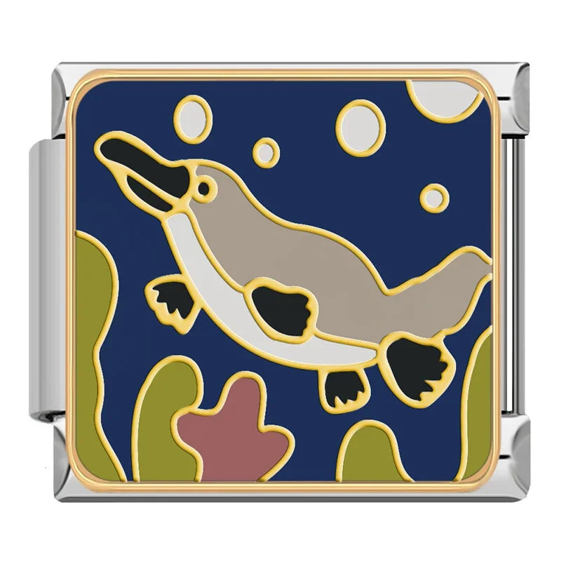 Charm Italiano Plano - Colección Viajes Exóticos (Fauna Global y Culturas)