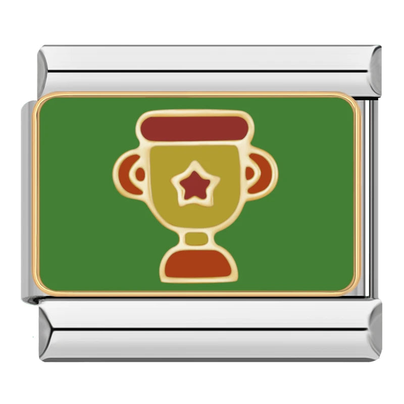 Charme italien plat - Collection Sports et Plein air (Basketball, Volleyball, Cyclisme)