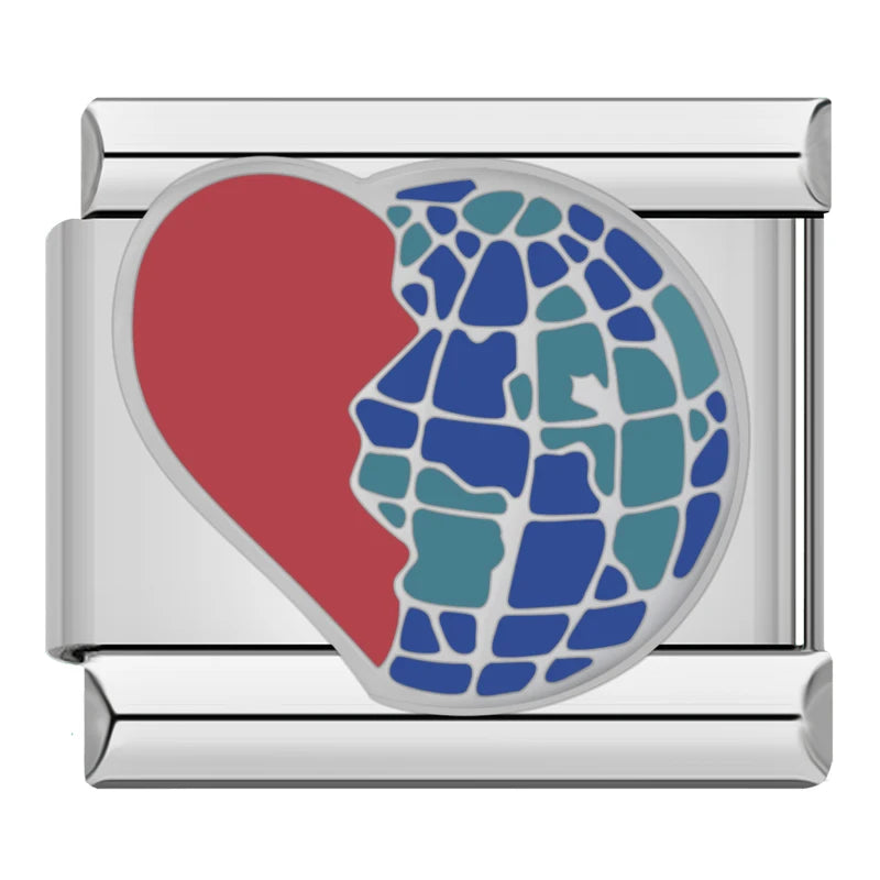 Charm Italiano Plano - Colección Favoritos (Mascotas, Fantasía y Mensajes)