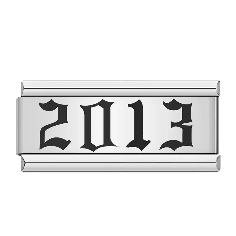 Charm Italiano Plano - Colección Años Memorables (Tu Fecha Especial)