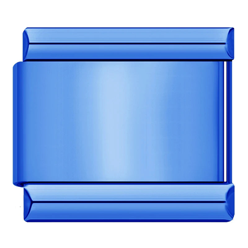 Charm Italiano Base - Eslabón Liso (Colores y Metales Variados)