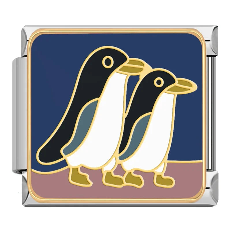 Charm Italiano Plano - Colección Viajes Exóticos (Fauna Global y Culturas)