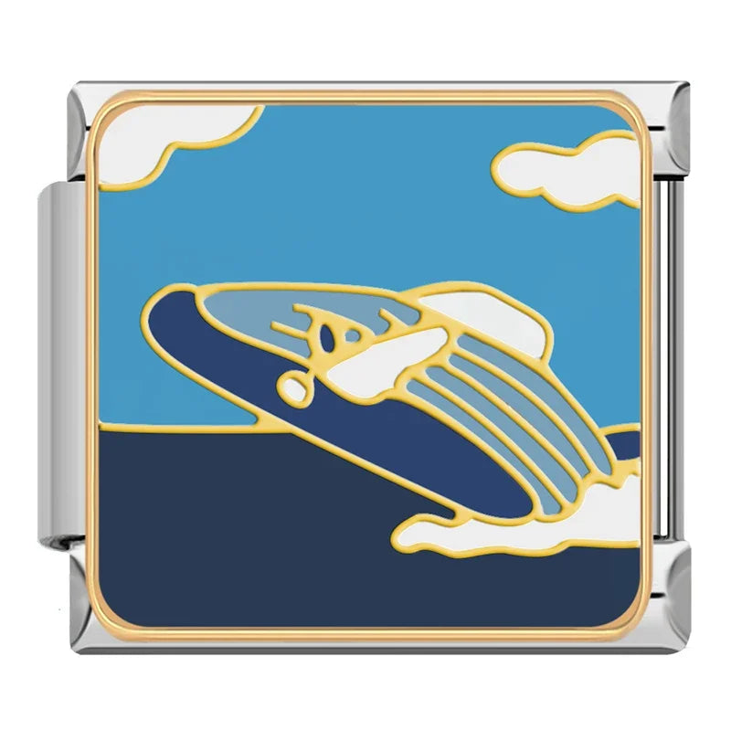 Charm Italiano Plano - Colección Viajes Exóticos (Fauna Global y Culturas)