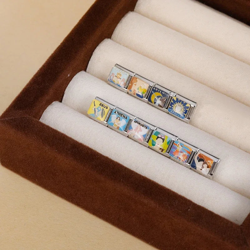 Charm Italiano Plano - Colección Mitología Griega (Dioses del Olimpo)