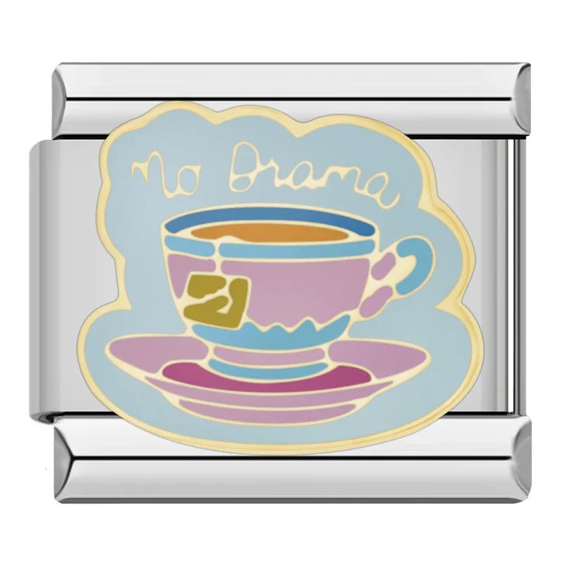 Charm Italiano Plano - Colección Personalidad y Declaraciones (Edgy & Frutal)