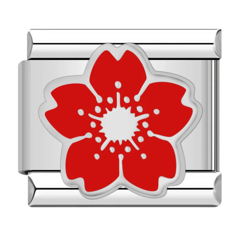 Charm Italiano Plano - Colección Flores del Mundo (El Jardín Definitivo)