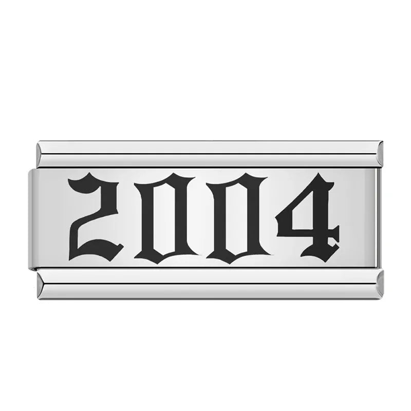 Charm Italiano Plano - Colección Años Memorables (Tu Fecha Especial)