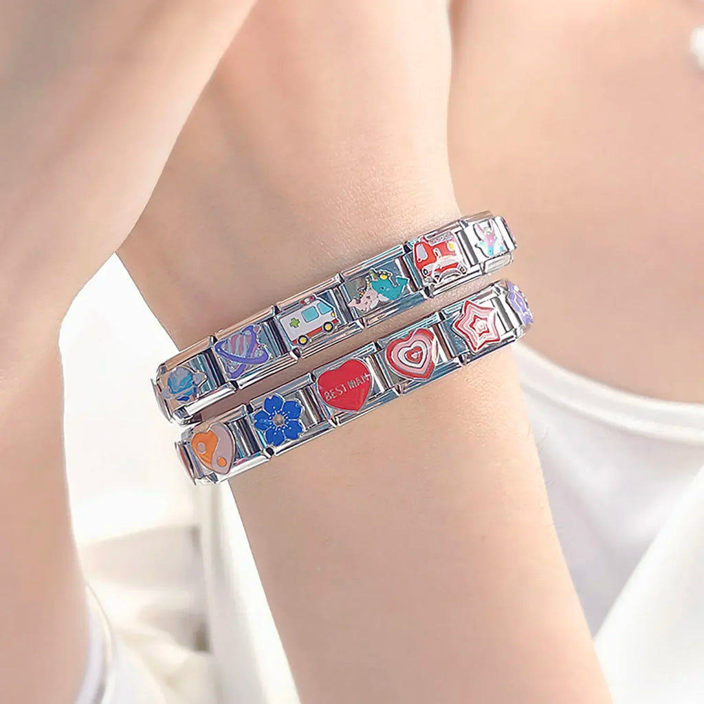 Charm Italiano Plano - Colección Y2K Fun (Frases, Memes y Animales Pastel)