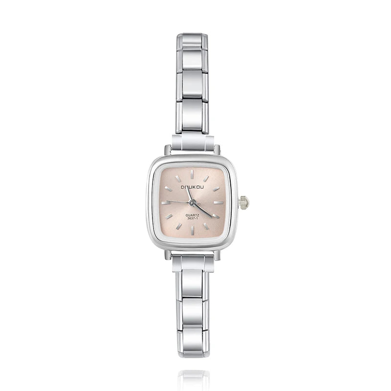 Reloj Base Modular - Diseño Cuadrado Suave (Caja Petite)