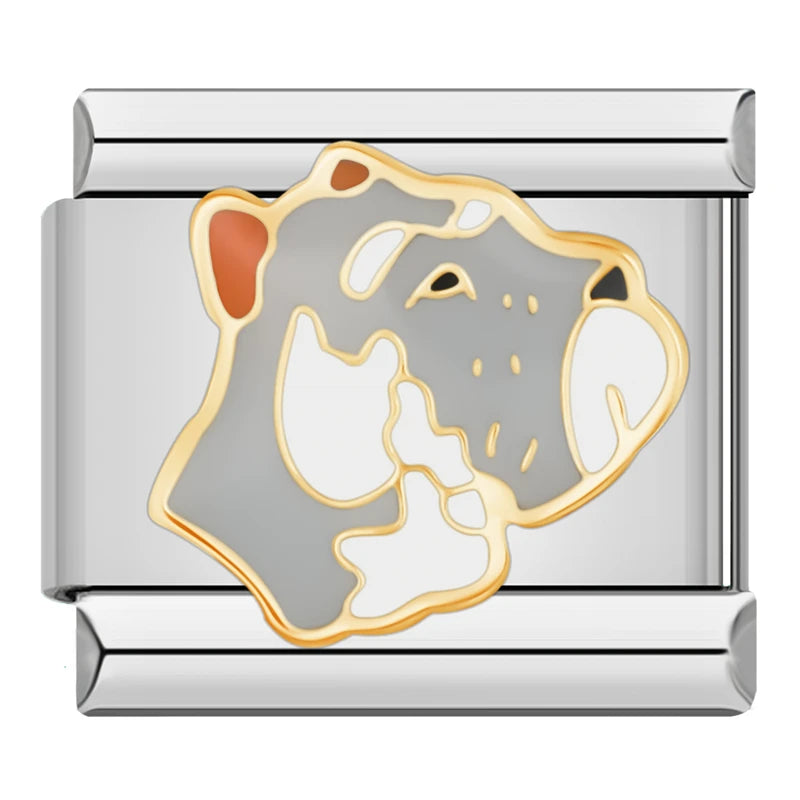 Charm Italiano Plano - Colección Amor Perruno (Retratos de Razas)