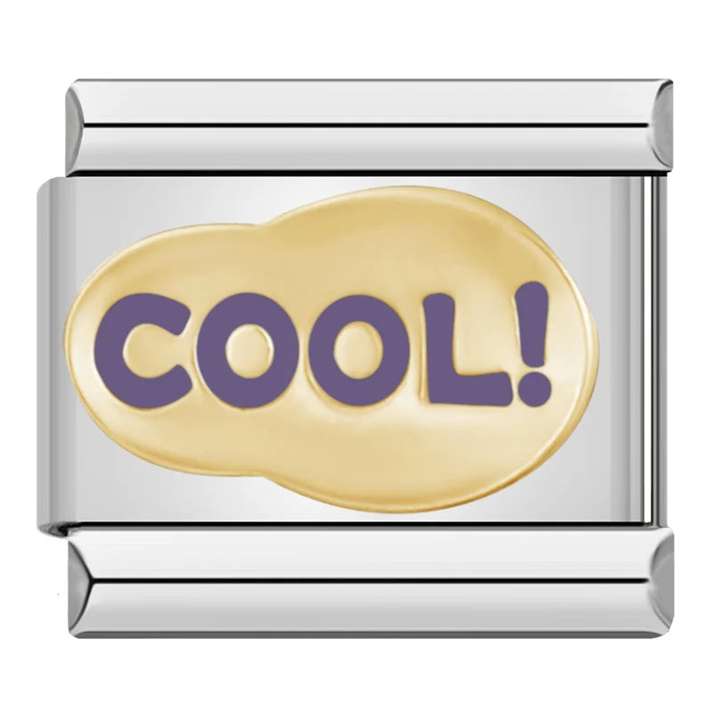 Charm Italiano Plano - Colección Mensajes con Actitud (Graffiti y Pop)