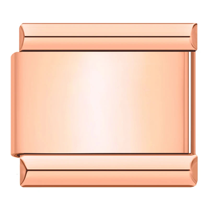 Charm Italiano Base - Eslabón Liso (Colores y Metales Variados)