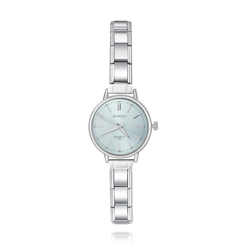 Reloj Base Modular - Diseño Redondo Clásico (Compatible con Charms 9mm)