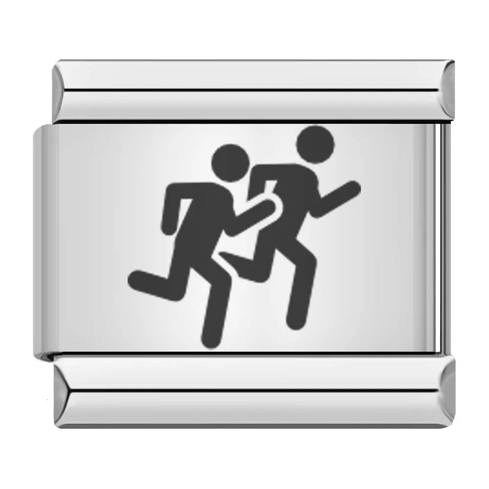 Charm Italiano Plano - Colección Deporte y Competición (Trofeos y Siluetas)