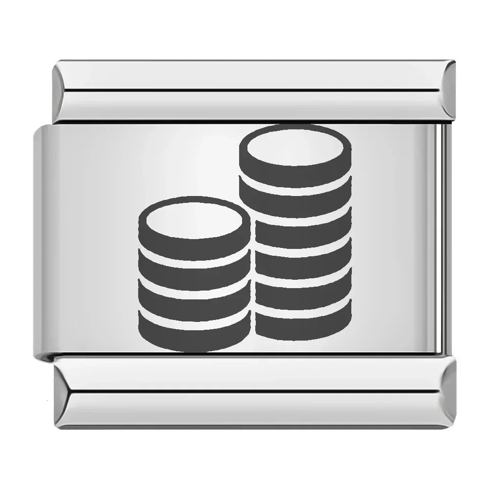 Flat Italian Charm - Collection Casino Royale (Poker, Craps, Machines à sous)