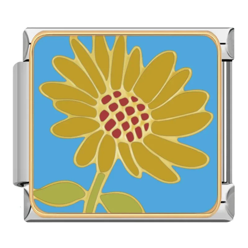 Charm Italiano Plano - Colección Jardín Botánico (Ilustración Floral)