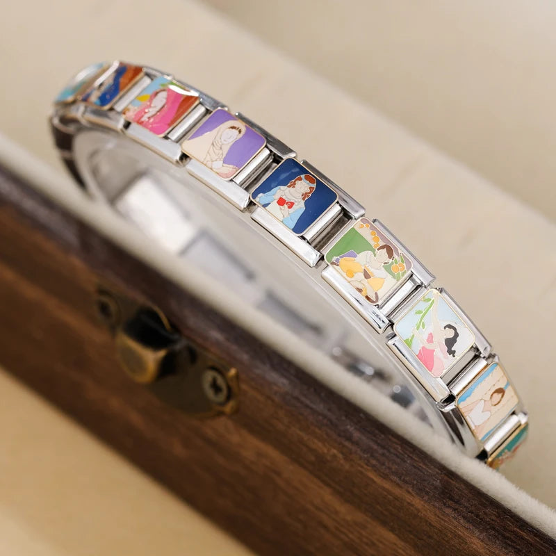 Charm Italiano Plano - Colección Diosas y Serenity (Retratos Femeninos)