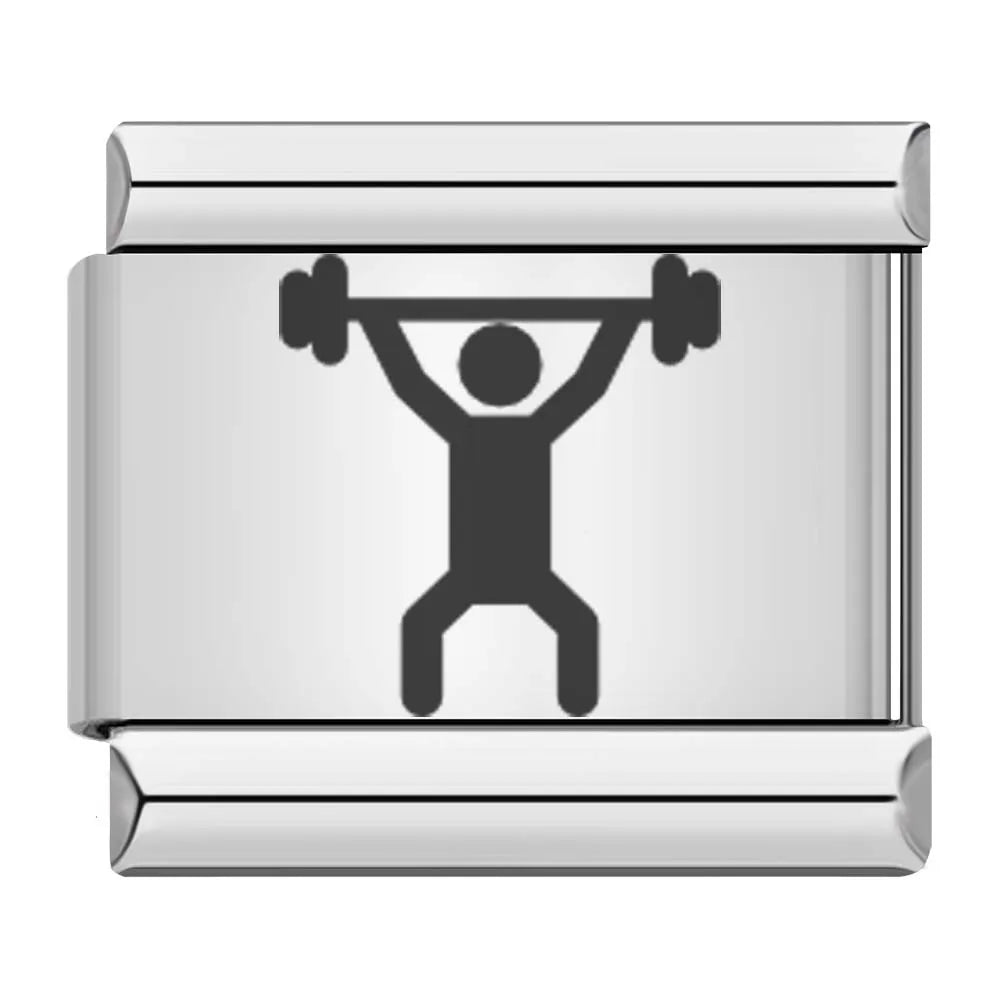 Charm Italiano Plano - Colección Deporte y Competición (Trofeos y Siluetas)