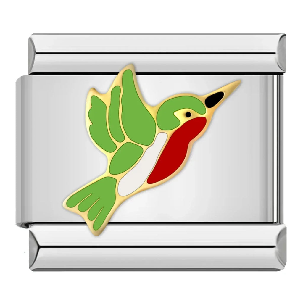 Charm Italiano Plano - Colección Reino Animal (Mascotas, Salvajes y Fantasía)