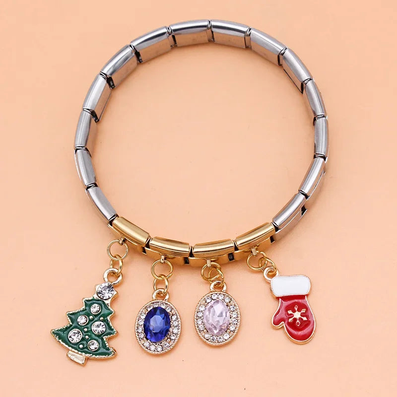 Charm Italiano Colgante - Colección Mix (Navidad, Mascotas y Dulces)