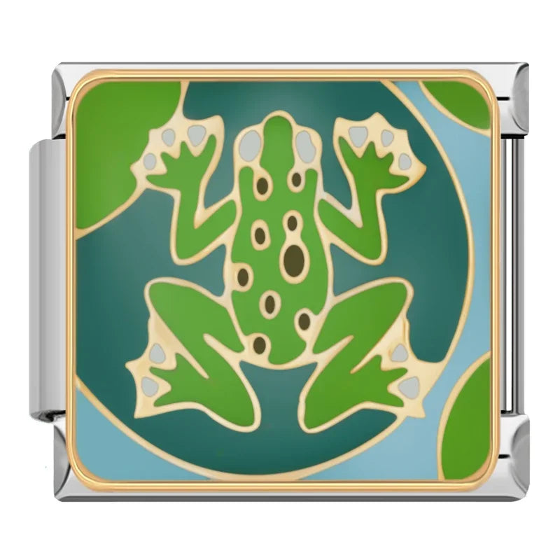 Charm Italiano Plano - Colección Arte y Cuentos (Dalí, Alicia, Naturaleza)