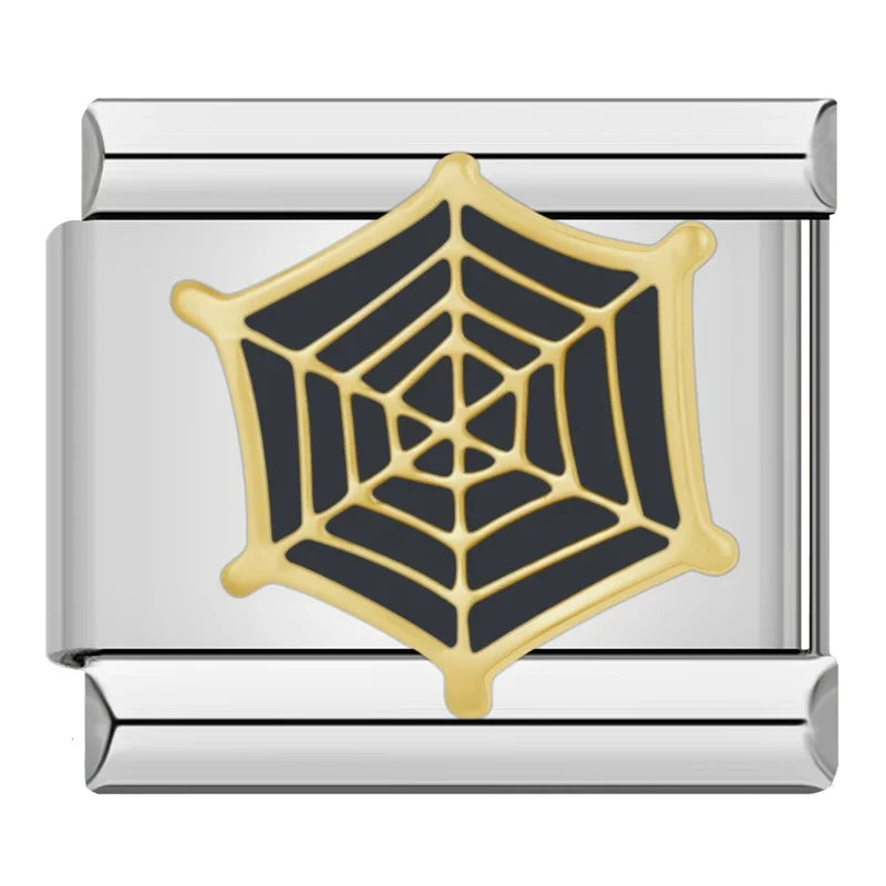 Charm Italiano Plano - Colección Mundo Animal (Dinosaurios, Koala, Caracol)