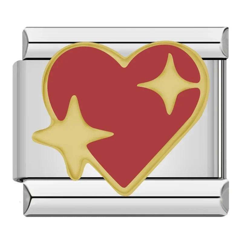 Charm Italiano Plano - Colección Sentimientos (Mascotas, Amistad y Familia)