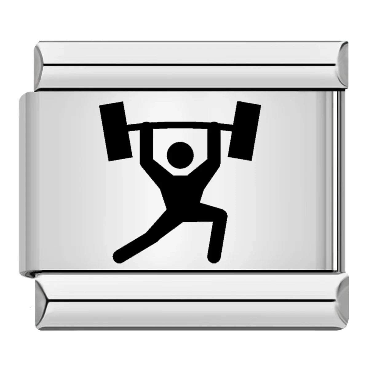 Charm Italiano Plano - Colección Deporte y Fitness (Running, Fútbol, Natación)